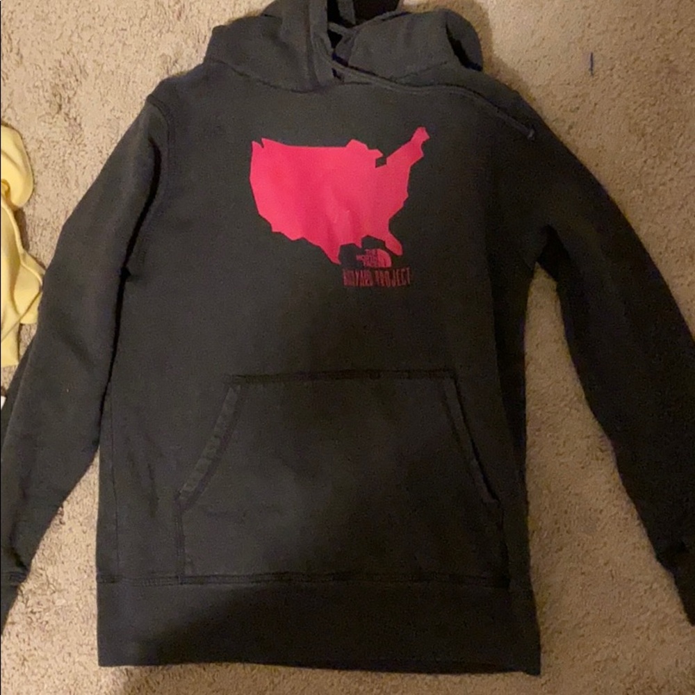 north face usa sweatshirt